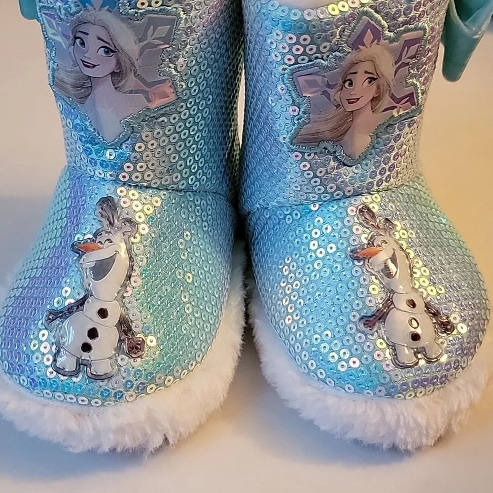 Frozen toddler girls' slippers booties